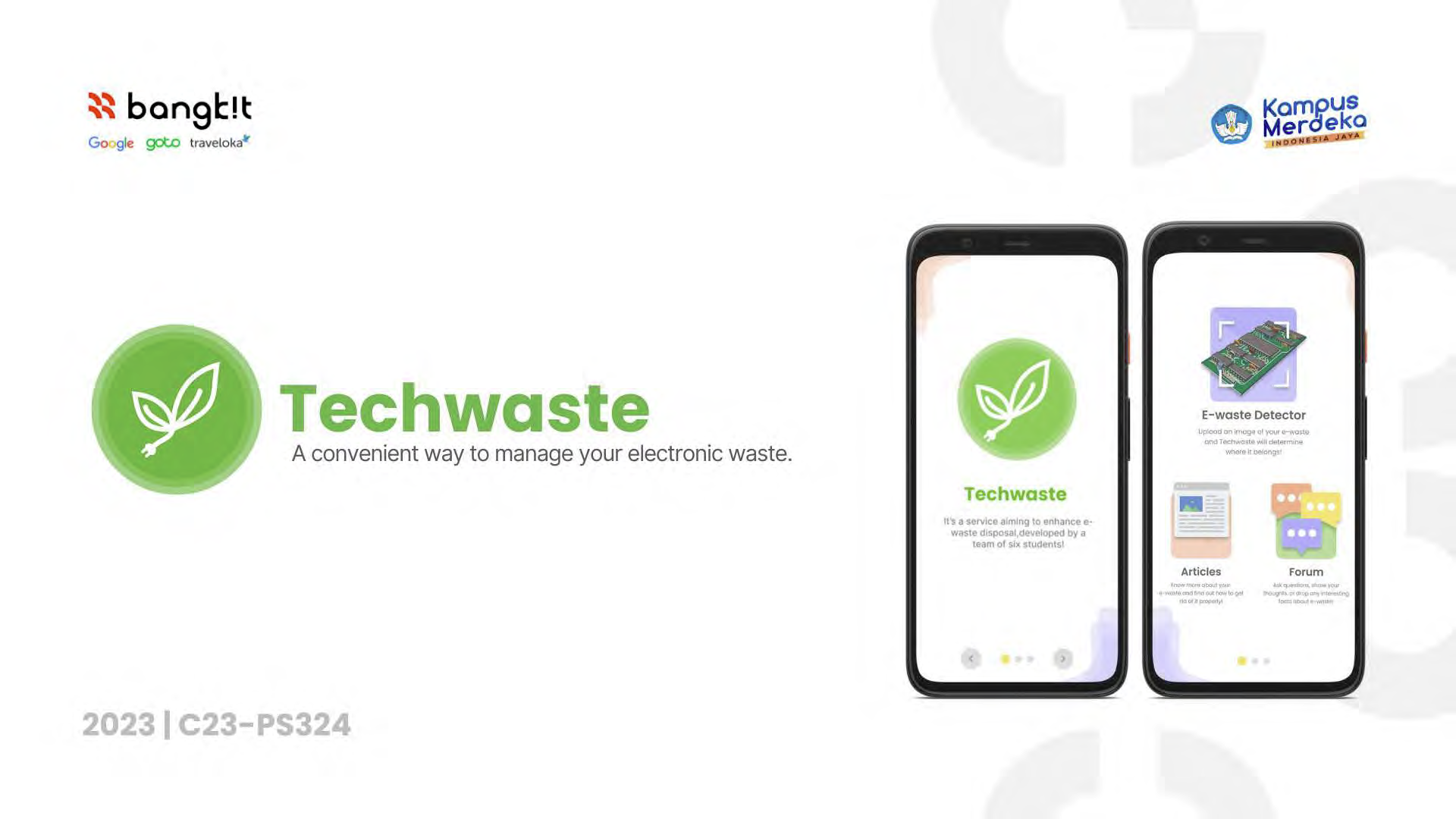 An AI-powered platform that classifies and manages electronic waste, promoting recycling and sustainable disposal in Indonesia.